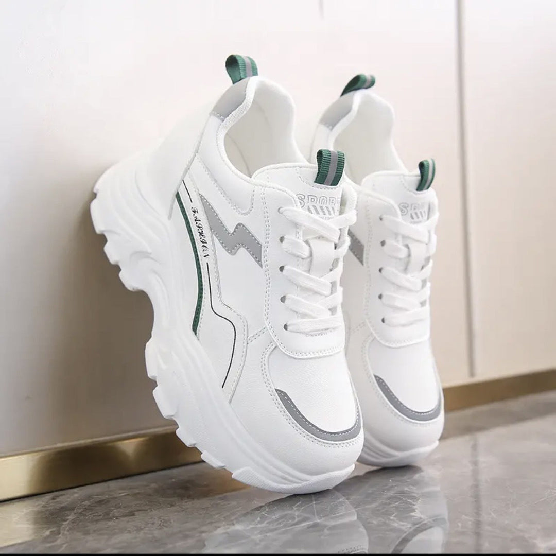 Women's Sporty Sneakers with Comfortable Cushioning System and Modern Design Mune Fashion
