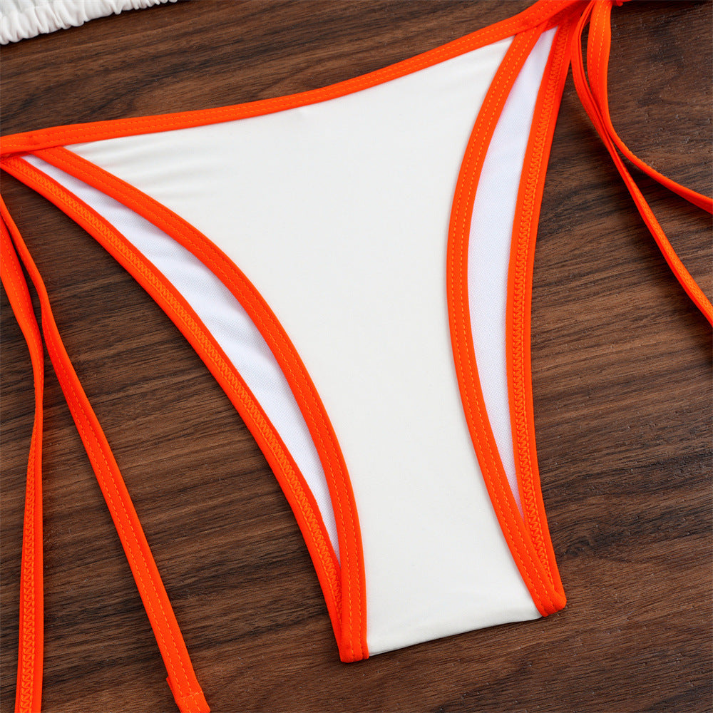 Women's bikini set with adjustable straps and refined knots Mune Fashion