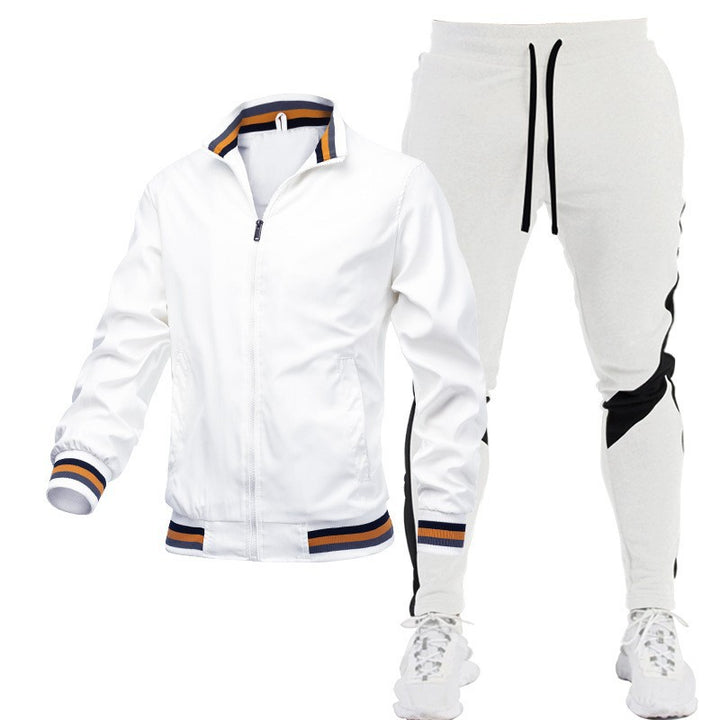 Men's Sporty Track Jacket and Jogging Pants Set Mune Fashion
