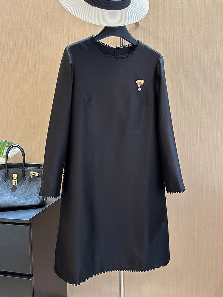 Women's Elegant Draped Dress Mune Fashion