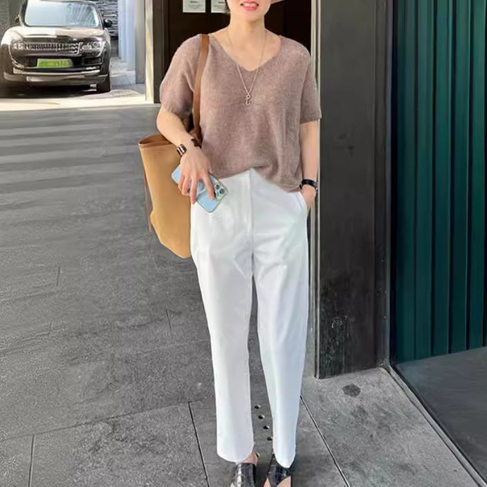 Ladies Comfortable and Elegant Chino Pants Mune Fashion