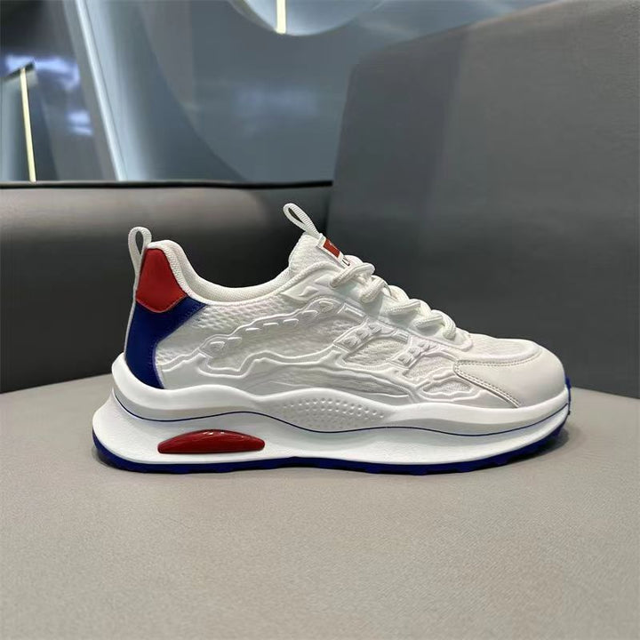 Women's Sporty Air-Cushion Sneakers with Breathable Mesh Upper Mune Fashion