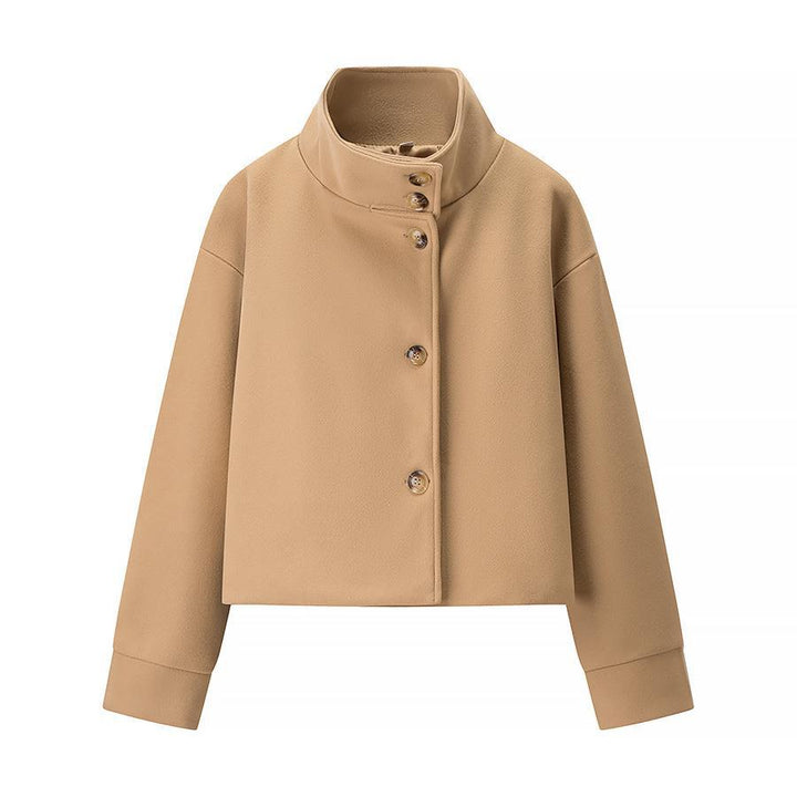 Mune | Women's elegant short jacket with stand-up collar and stylish button details