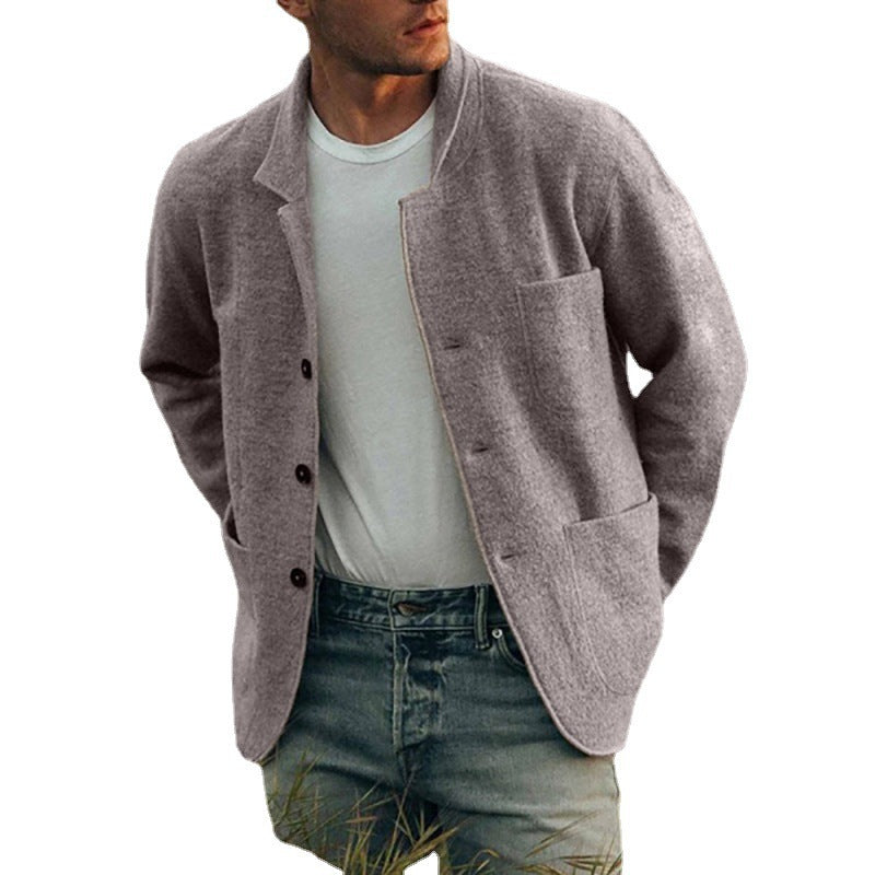 Men's Casual Cardigan Mune