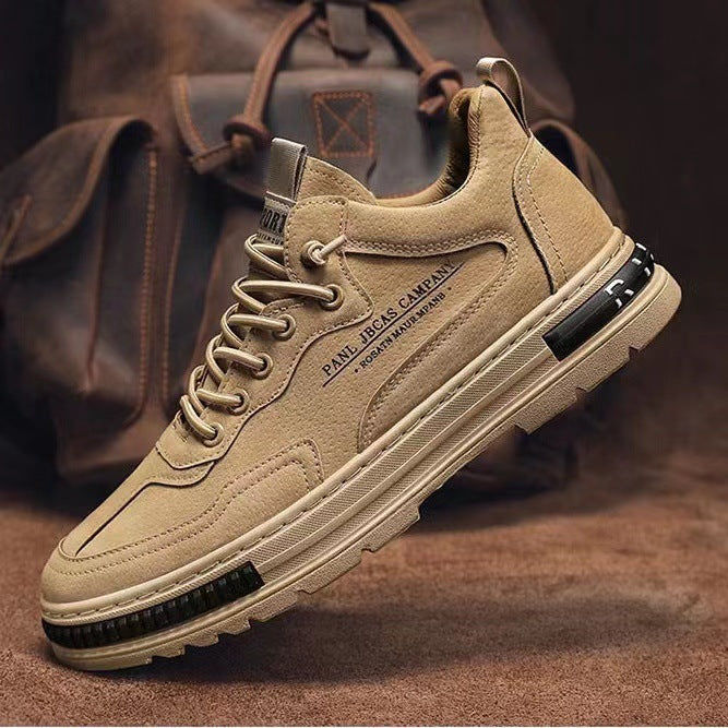 Women's sporty high-top sneakers with sturdy upper material Mune Fashion