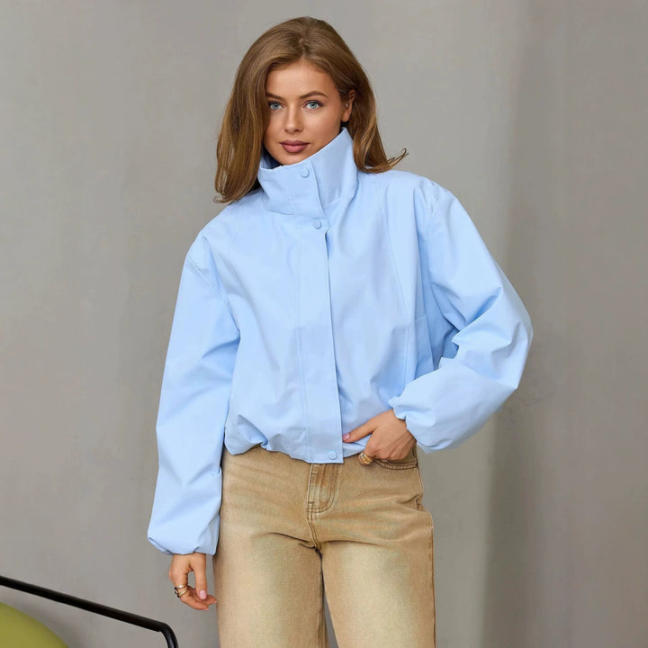 Ladies fashionable and comfortable transitional jacket