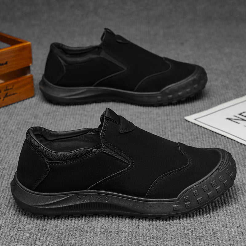 Women's Comfortable Slip-On Sneakers with High-Quality Upper Material and Non-Slip Sole Mune Fashion
