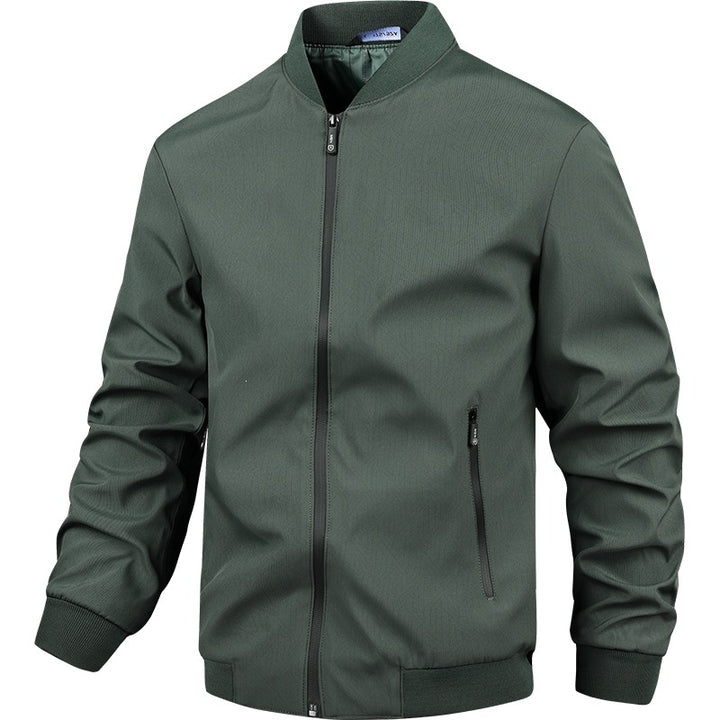 Men's Stylish Casual Jacket with Stand-up Collar Mune Fashion 1787738675