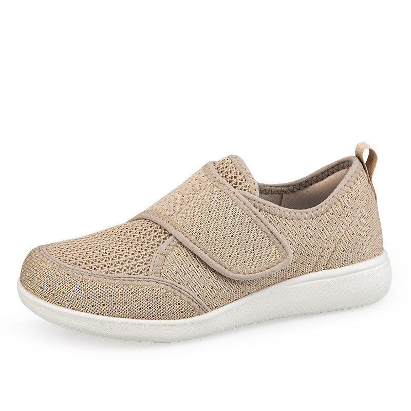 Men's orthopedic slipper with adjustable Velcro, breathable mesh and shock-absorbing foam sole Mune Fashion