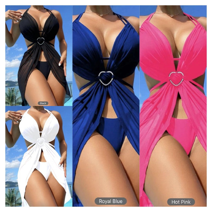 Women's jumpsuit with gathers and heart detail Mune Fashion