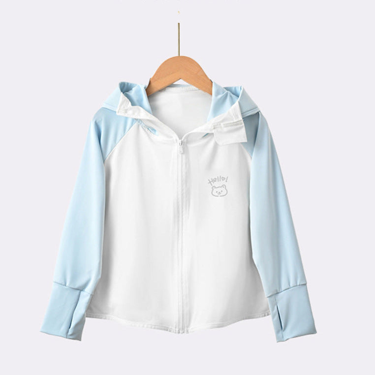 Girls functional UV protection jacket with hood Mune Fashion