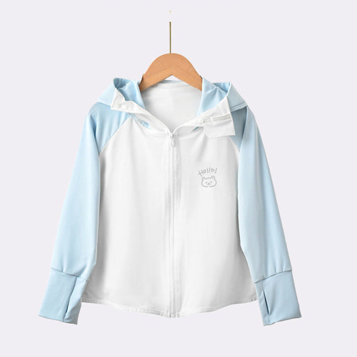 Girls functional UV protection jacket with hood Mune Fashion