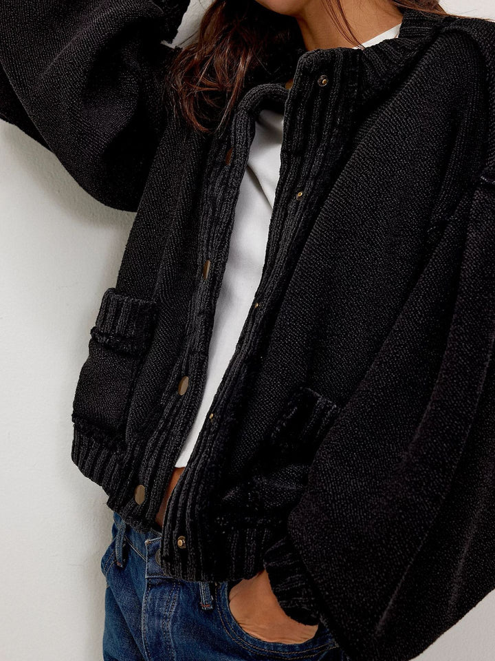 Women's Fashion Cardigan with Button Details