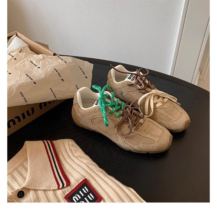 Women Premium Sneakers in Retro Style Mune Fashion