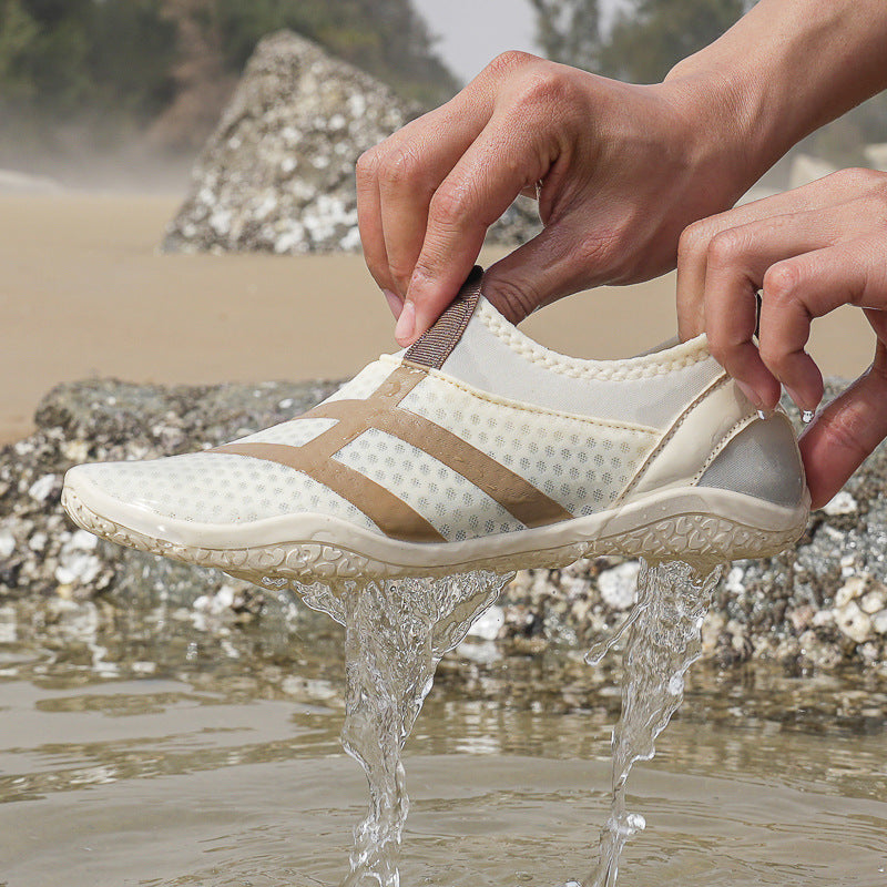 Unisex nan lightweight breathable aqua shoes with non-slip rubber sole Mune Fashion