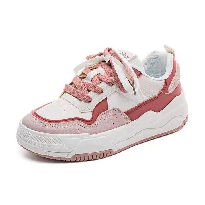 Women's Sports Sneakers with Flexible Sole and Breathable Upper Material Combination Mune Fashion