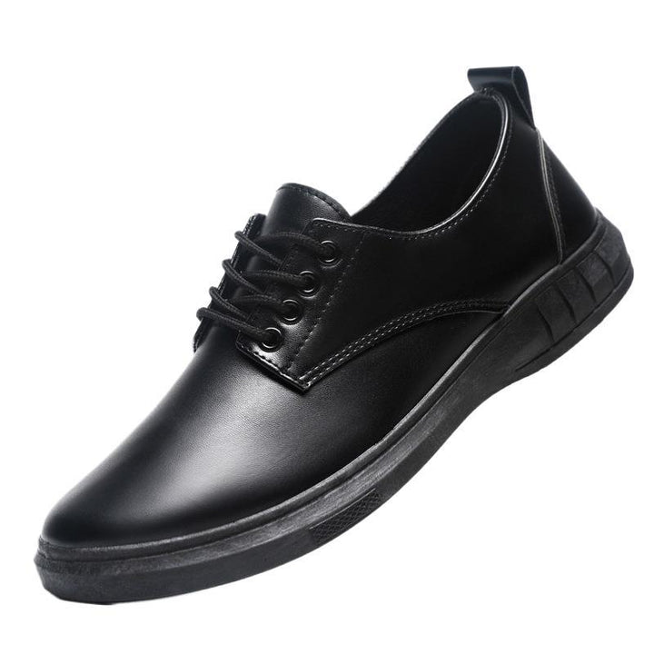 Men's Comfortable Leather Lace-Up Shoes Mune Fashion