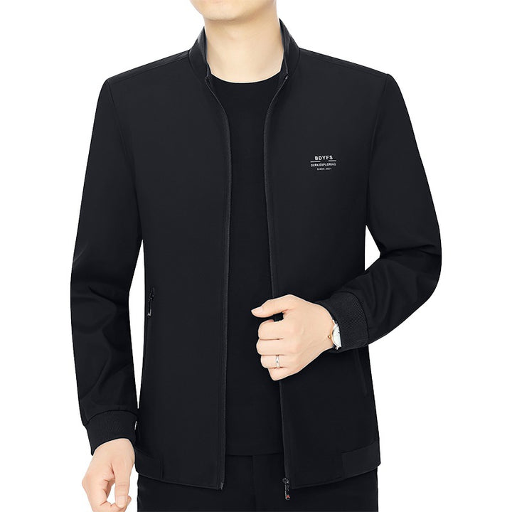 Men's field jacket with contrast inserts and chest zip pocket Mune Fashion