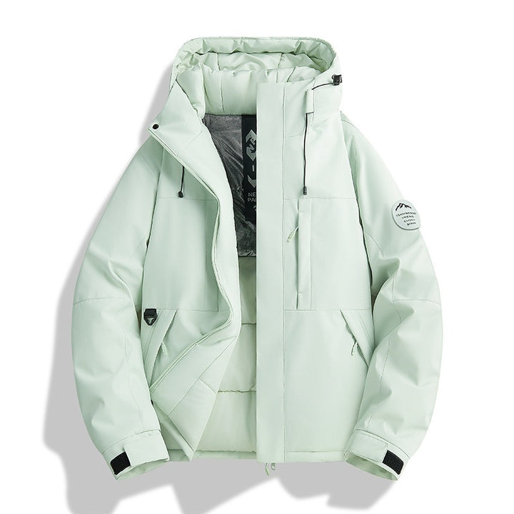 Women's Padded Winter Jacket with Hood, Water Repellent and Windproof Mune Fashion