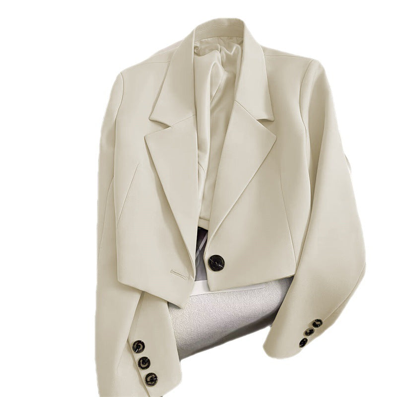 Women’s Fashionable and Elegant Cropped Blazer Mune Fashion