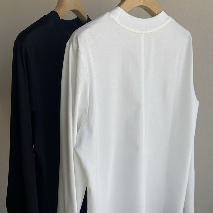 Women Long Sleeve Shirt with Elegant Cut Mune Fashion