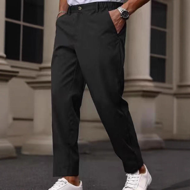 Women's Relaxed-Fit Drawstring Pants with Elastic Back & Side Pockets Mune Fashion