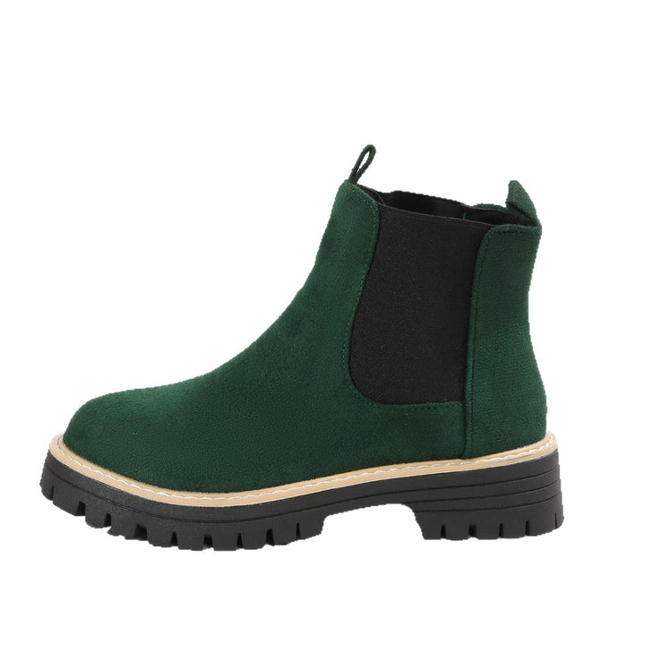 Ladies nan Chelsea boots with profiled tractor sole and elastic side panels Mune Fashion