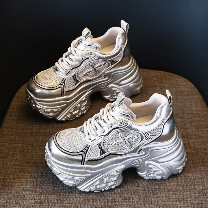 Women's Chunky Sneakers with voluminous profile and breathable structure Mune Fashion