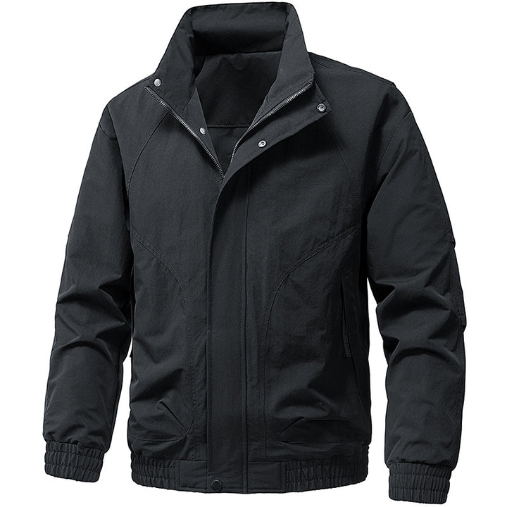 Men's functional jacket with stand-up collar Mune Fashion