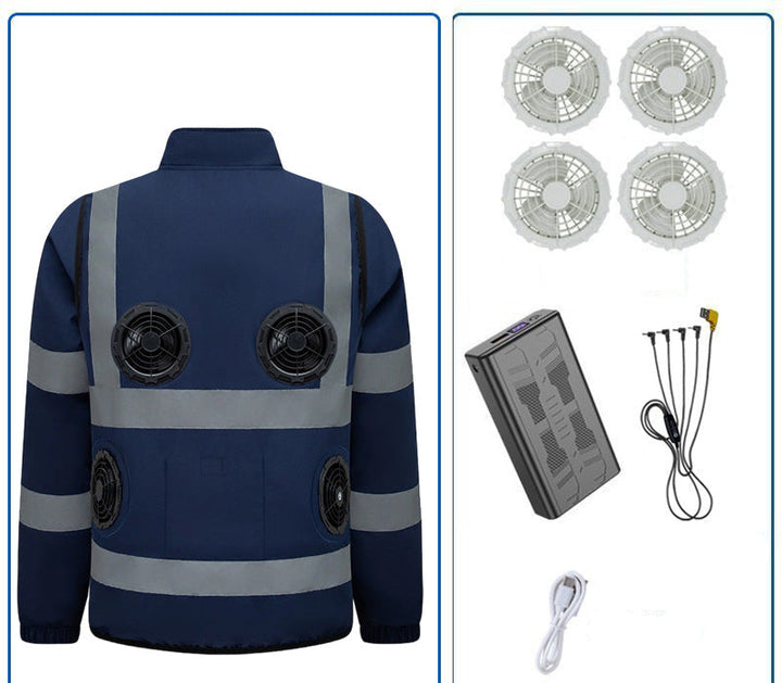 Unisex portable battery fan set for cooling vest with quiet fans Mune Fashion