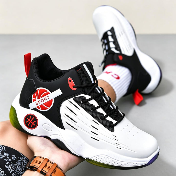 Men's Sporty Basketball Sneakers Mune Fashion