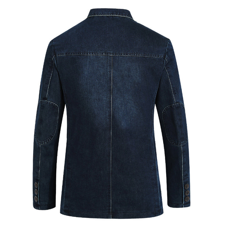 Men's Elegant Denim Blazer Mune Fashion