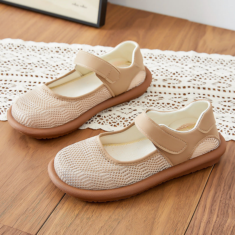 Ladies non breathable Mary-Jane slippers with Velcro closure and ergonomic comfort sole Mune Fashion