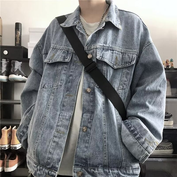 Men's Denim Over Jacket Mune Fashion
