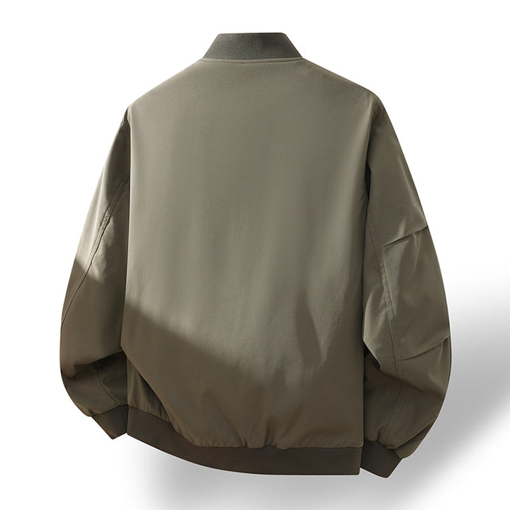 Men's Fashionable Bomber Jacket with Inner Lining Mune Fashion