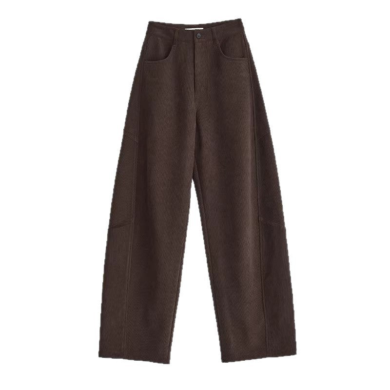 Women Comfortable and Casual Cord Pants Mune Fashion