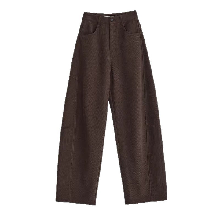 Women Comfortable and Casual Cord Pants Mune Fashion