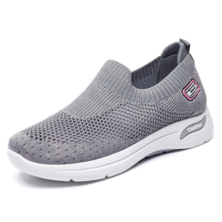 Women's Breathable Slip-On Sneakers with Soft Stretch Upper Mune Fashion