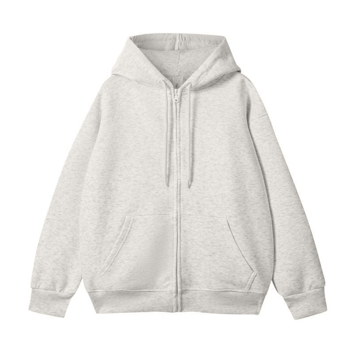 Unisex Oversized Hoodie Jacket with Full Zip and Kangaroo Pocket Mune Fashion