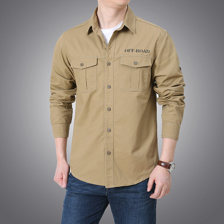 Men's Robust Leisure Shirt Jacket Mune Fashion