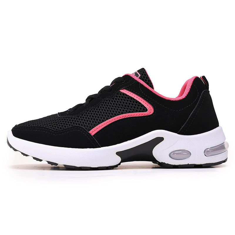 Women's breathable running sneakers with visible air cushion cushioning and padded heel area Mune Fashion