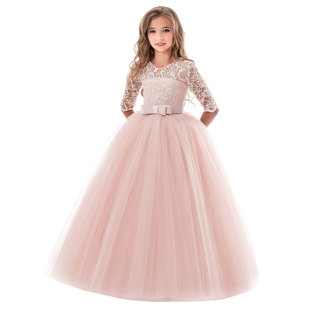 Women’S Princess Dress with Lace Top and Tulle Skirt Mune