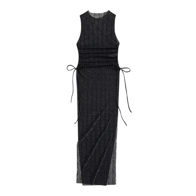 Women's Casual Maxi Dress with Ruffle Details Mune Fashion