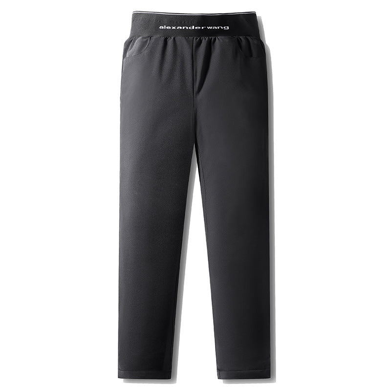 Men's Technical Jogging Pants with High Comfort Waistband, Tapered Cut and Stretch Fabric Mune Fashion