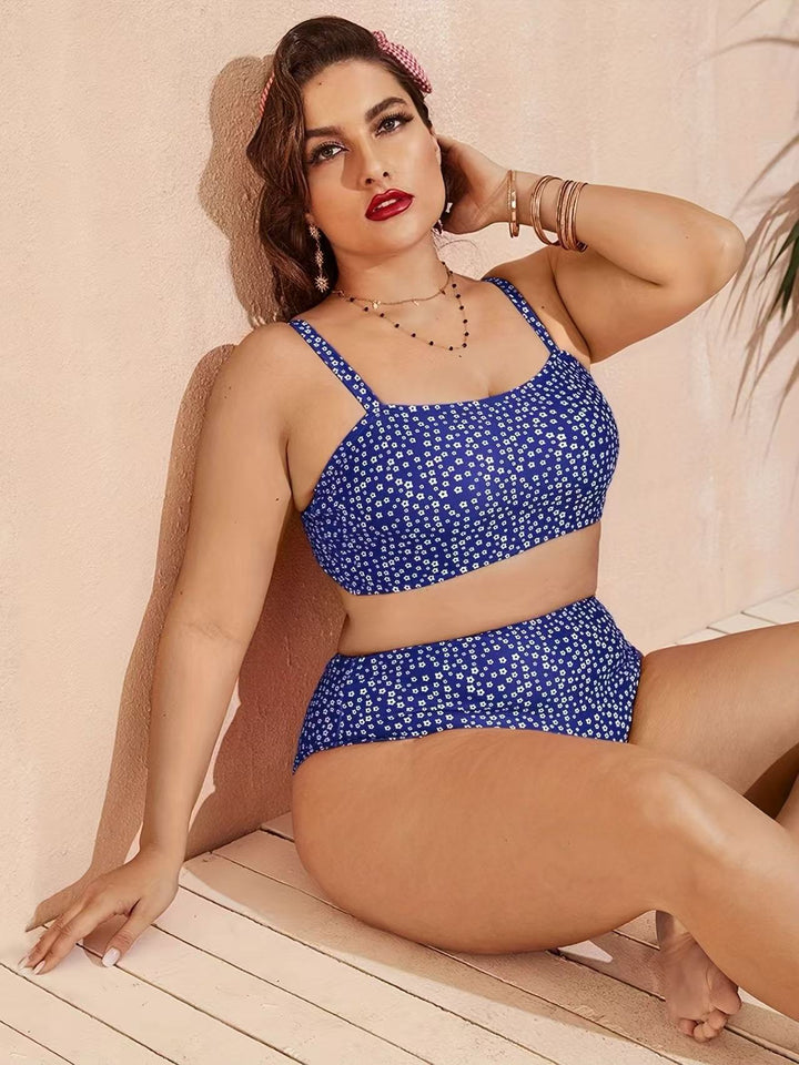 Women High-Cut Bikini with Playful Polka Dot Design Mune Fashion