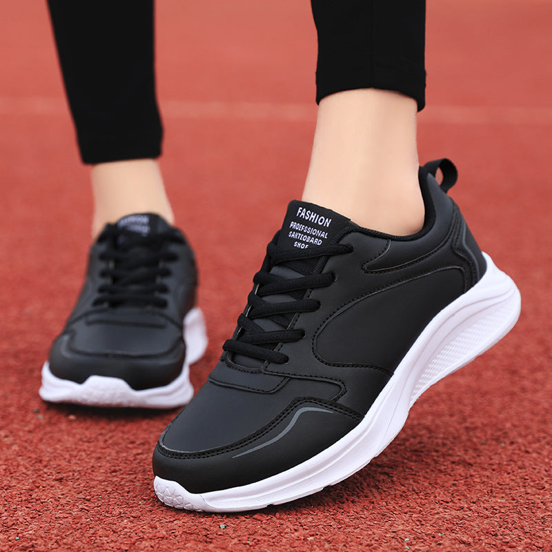 Ladies' comfortable everyday sneakers with padded shaft, shock-absorbing EVA midsole, and grippy rubber outsole Mune Fashion