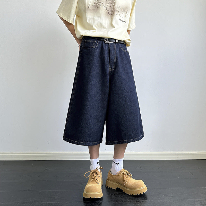 Men's Casual Baggy Jeans Mune Fashion