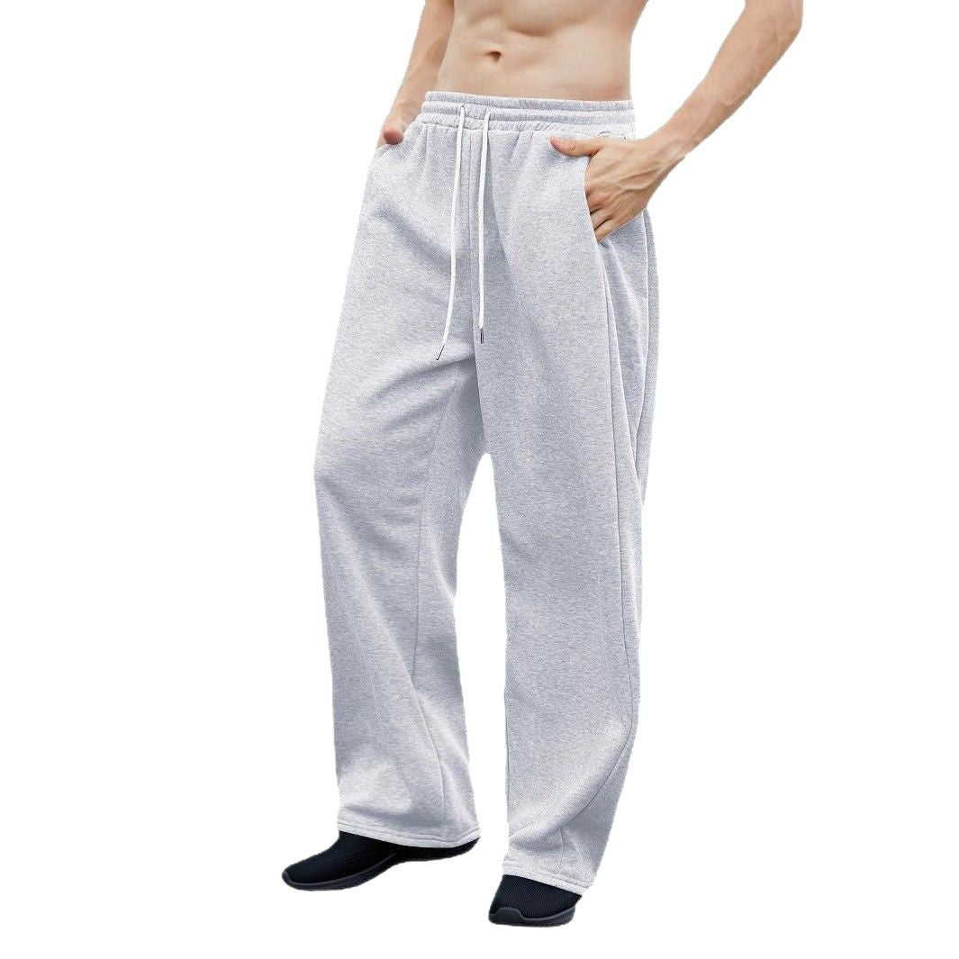 Men's loose oversized jogging pants with elastic waistband and drawstring Mune Fashion