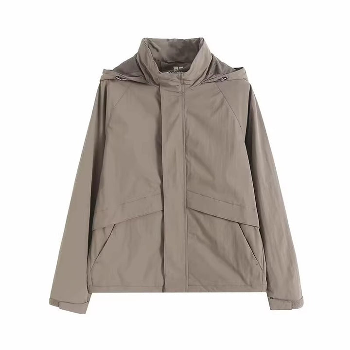 Men's Lightweight Transitional Jacket with Hood Mune Fashion