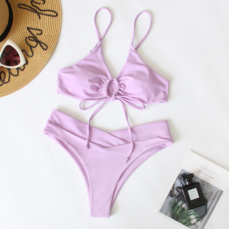 Women's Sportive Bikini Set with Adjustable Straps Mune Fashion